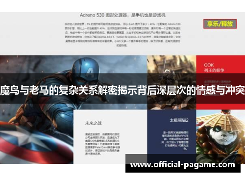 魔鸟与老马的复杂关系解密揭示背后深层次的情感与冲突
